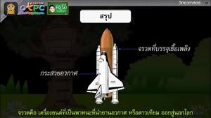 สื่อการเรียนการสอน จรวดและการเคลื่อนที่ ป.6 วิทยาศาสตร์