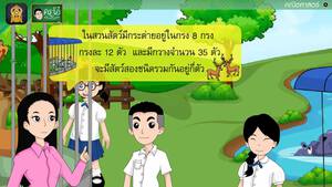 สื่อการเรียนการสอน โจทย์ปัญหา ป.5 คณิตศาสตร์