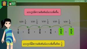 สื่อการเรียนการสอน แบบรูปของจำนวน ป.5 คณิตศาสตร์