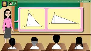 สื่อการเรียนการสอน การหาพื้นที่ของรูปสามเหลี่ยมโดยการใช้สูตร  ตอนที่ 2 ป.5 คณิตศาสตร์