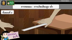 สื่อการเรียนการสอน การเกิดเสียงสูงต่ำ ป.5 วิทยาศาสตร์